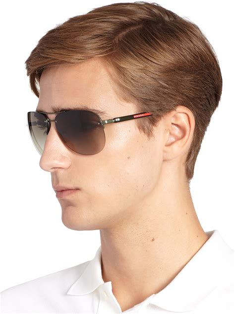 prada sport sunglasses 2014|Prada aviator sunglasses men's.